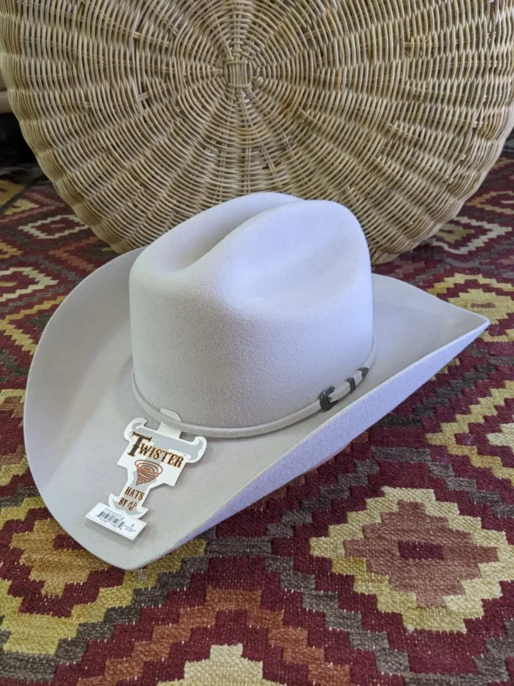 Twister Men's Felt Silverbelly Cowboy Hat 8